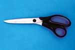 A medium-sized pair of scissors